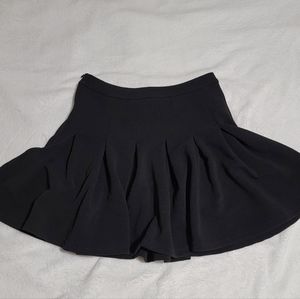 Black Ruffled Skirt
